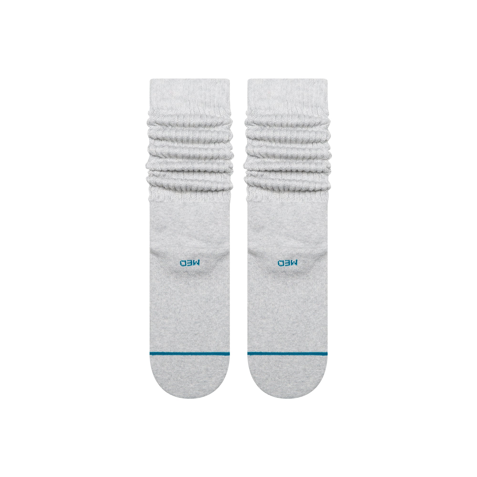 Stance Womens Icon Slouch Crew Sock Heather Grey