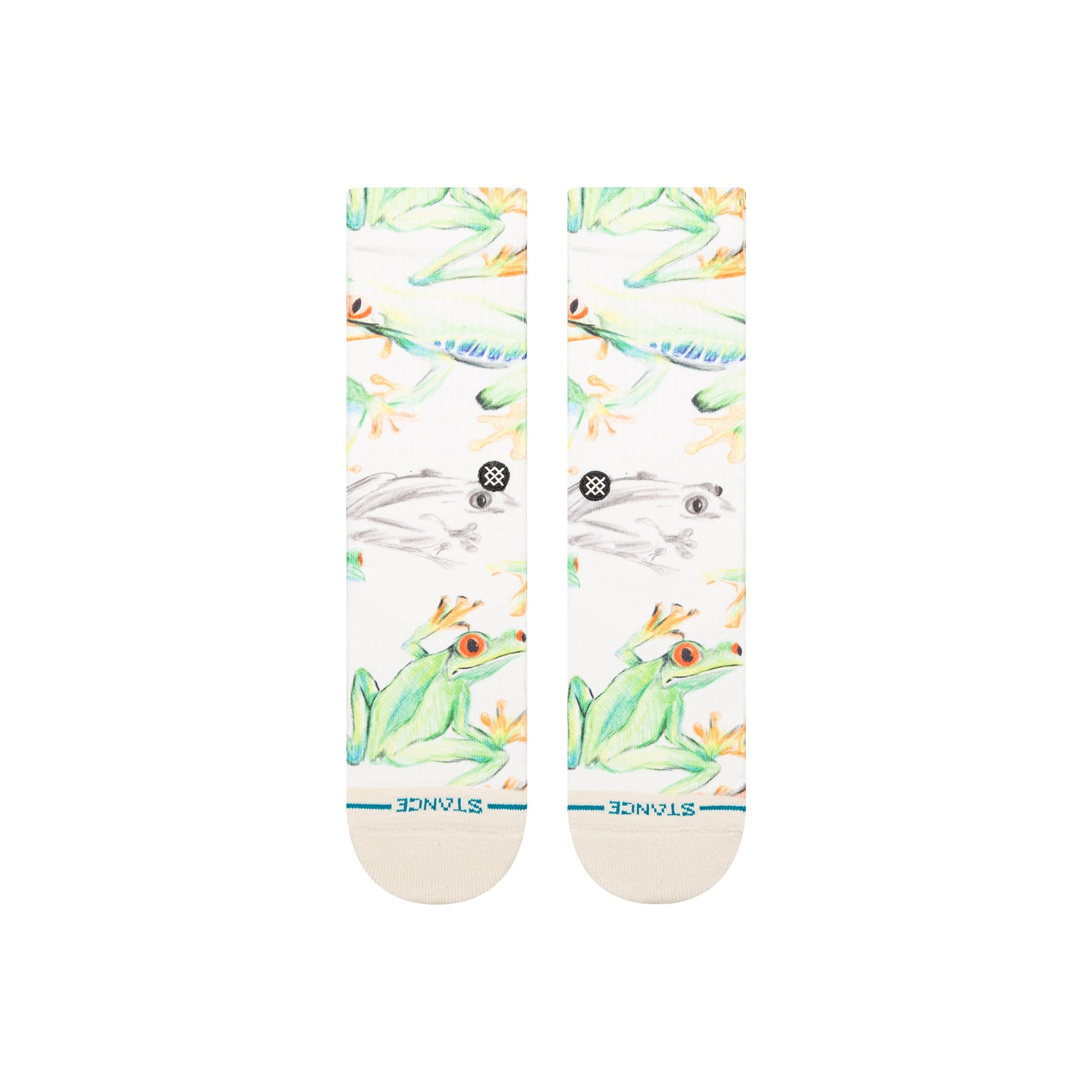 Stance Stick To It Crew Socken Canvas