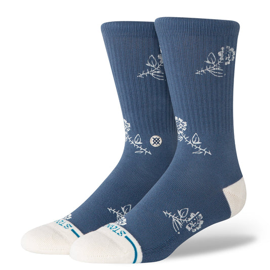 Stance Petite Bloom Socken Sea Blue 