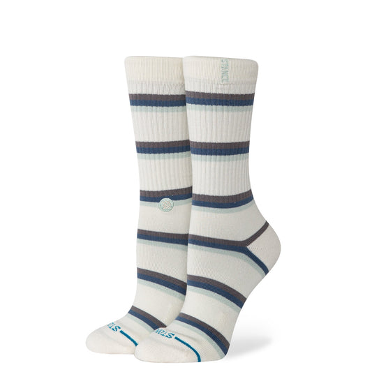 Stance Womens Strata Crew Socken Elfenbein 