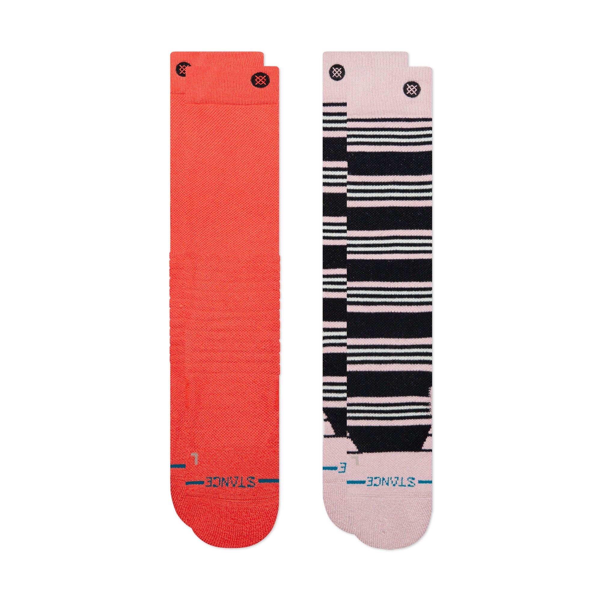 Stance Womens Trailblazer Sock 2 Pack Coral