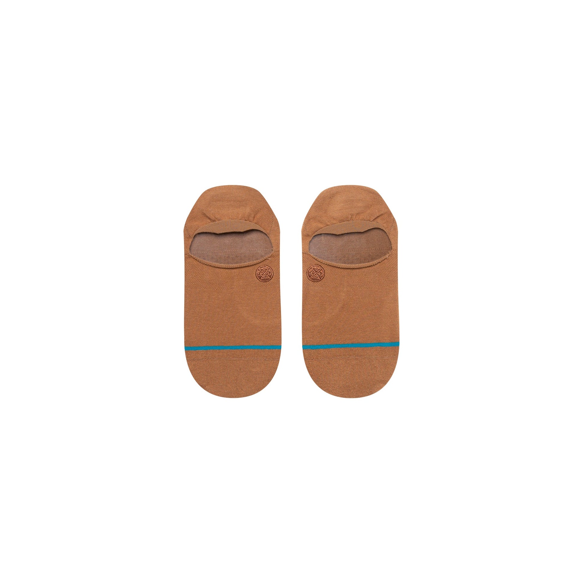 Stance Icon No Show Socken Dunkles Beigegrau