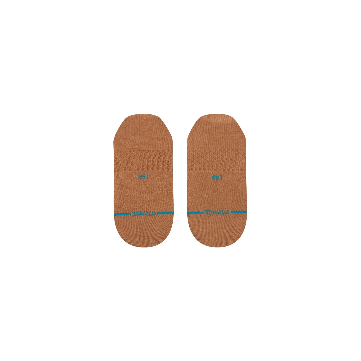 Stance Icon No Show Socken Dunkles Beigegrau