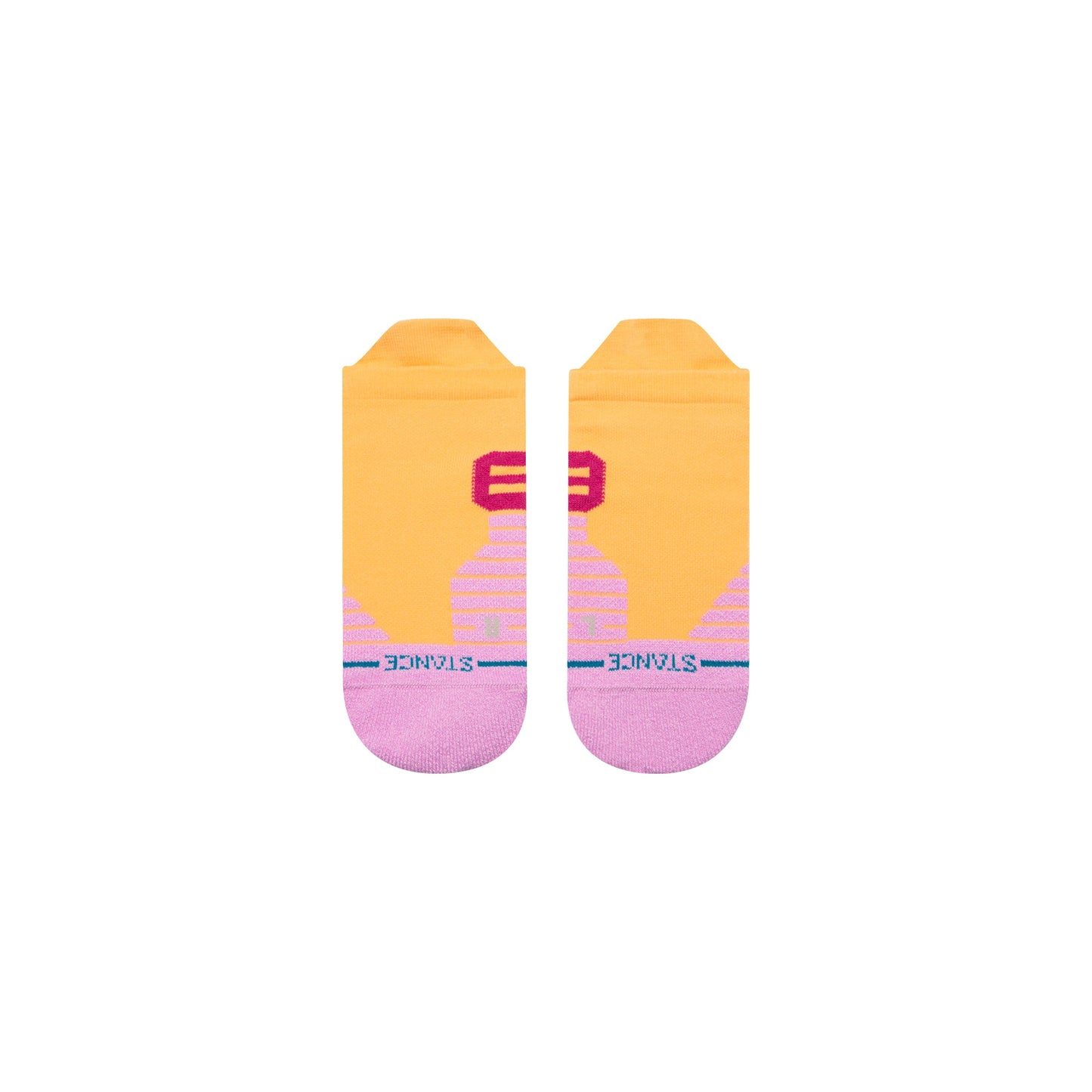 Stance Peach Persuasion Tab Socken Pfirsich