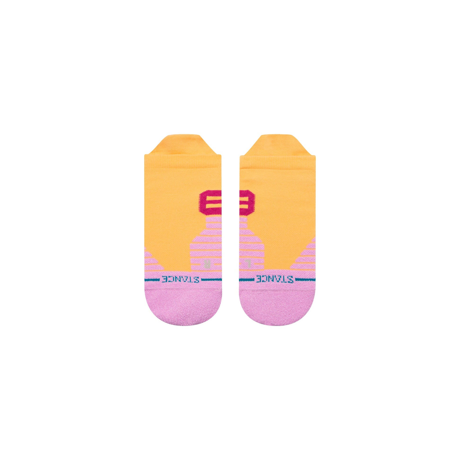Stance Peach Persuasion Tab Socken Pfirsich