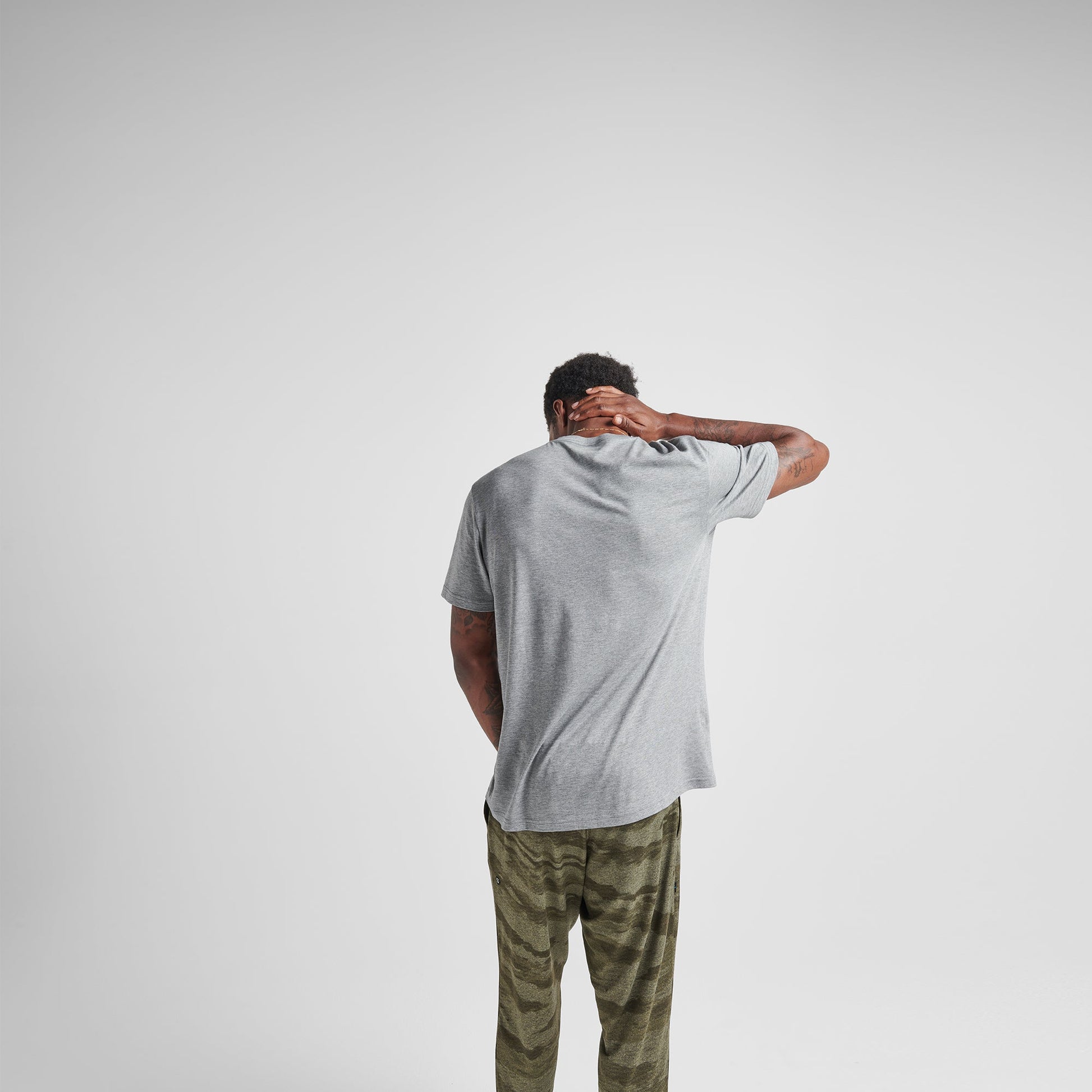 Stance Butter Blend™ T-Shirt Grau Meliert |model