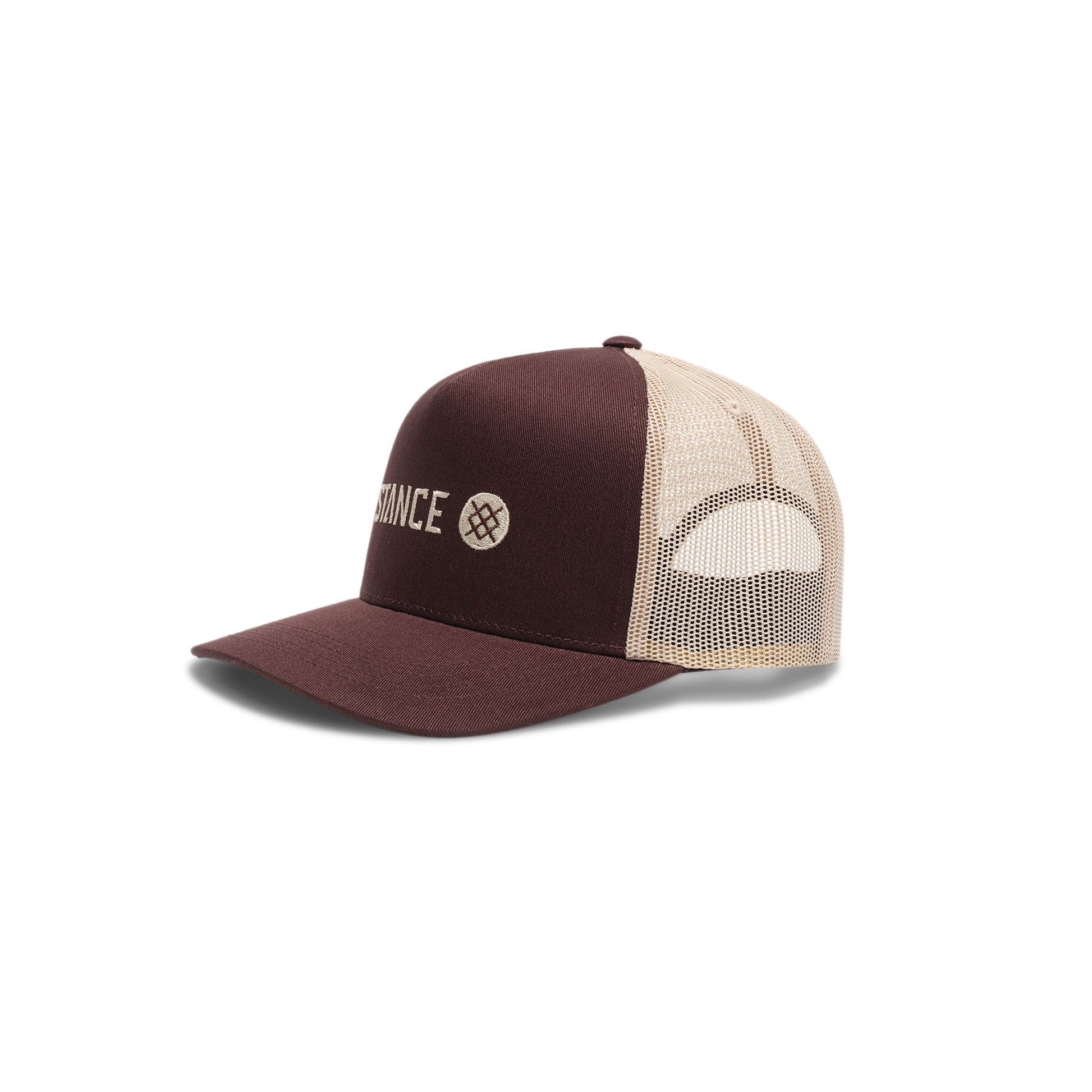Stance Icon Trucker Hat Dunkelbraun
