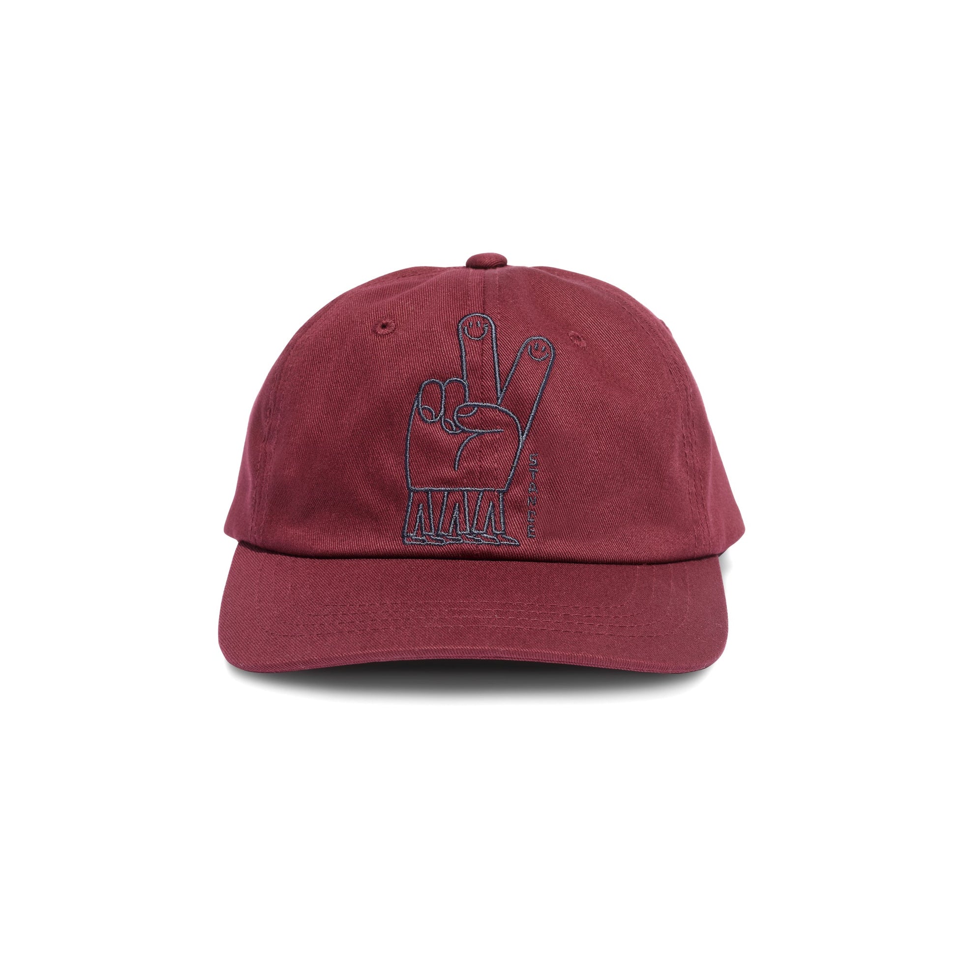 Stance Standard Adjustable Cap Weinrot