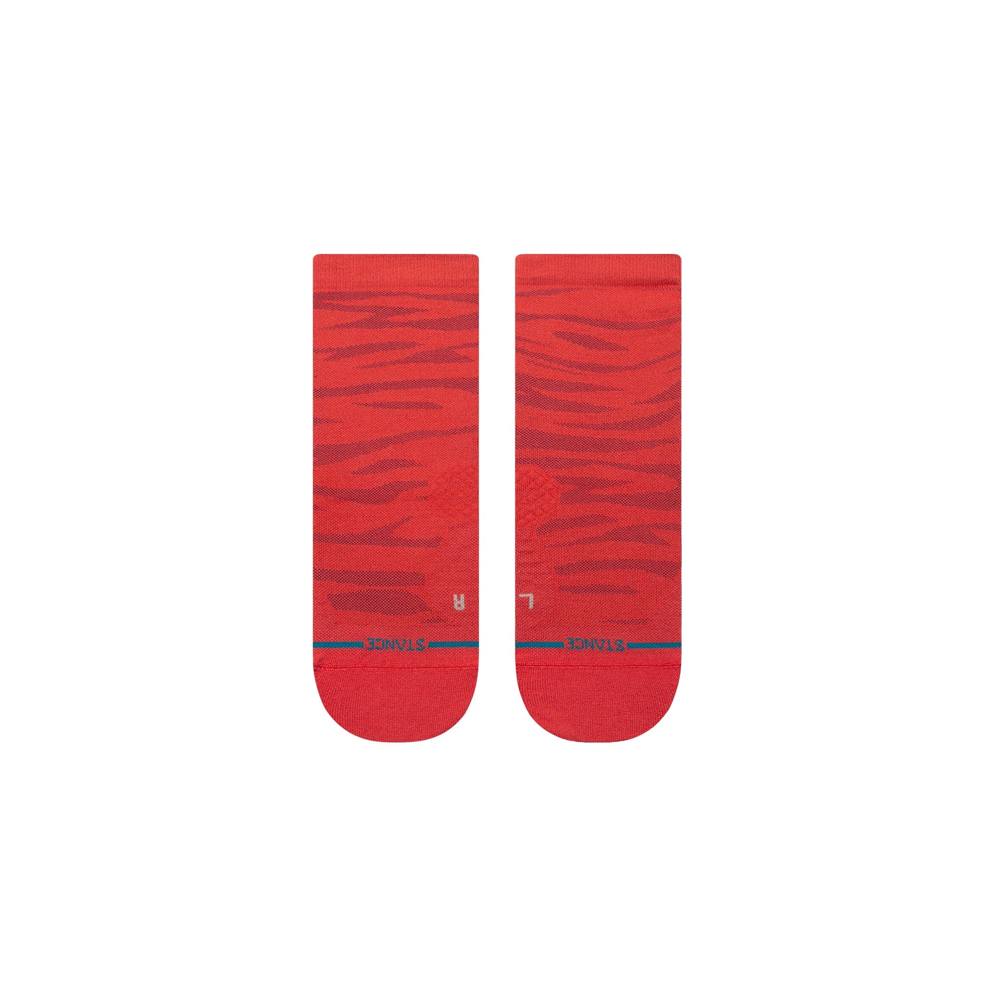 Stance Ridge Quarter Socken Rot