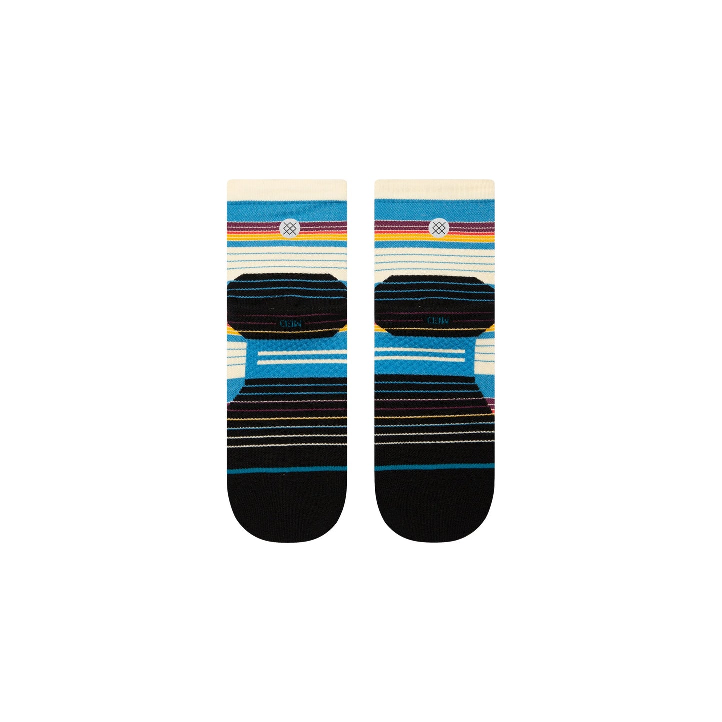 Stance Ralph Quarter Socken Blau