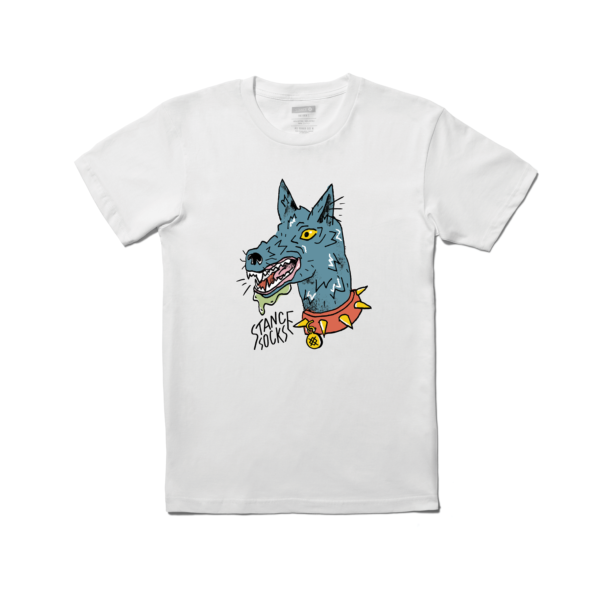 Stance Ankle Biter T-Shirt Weiss