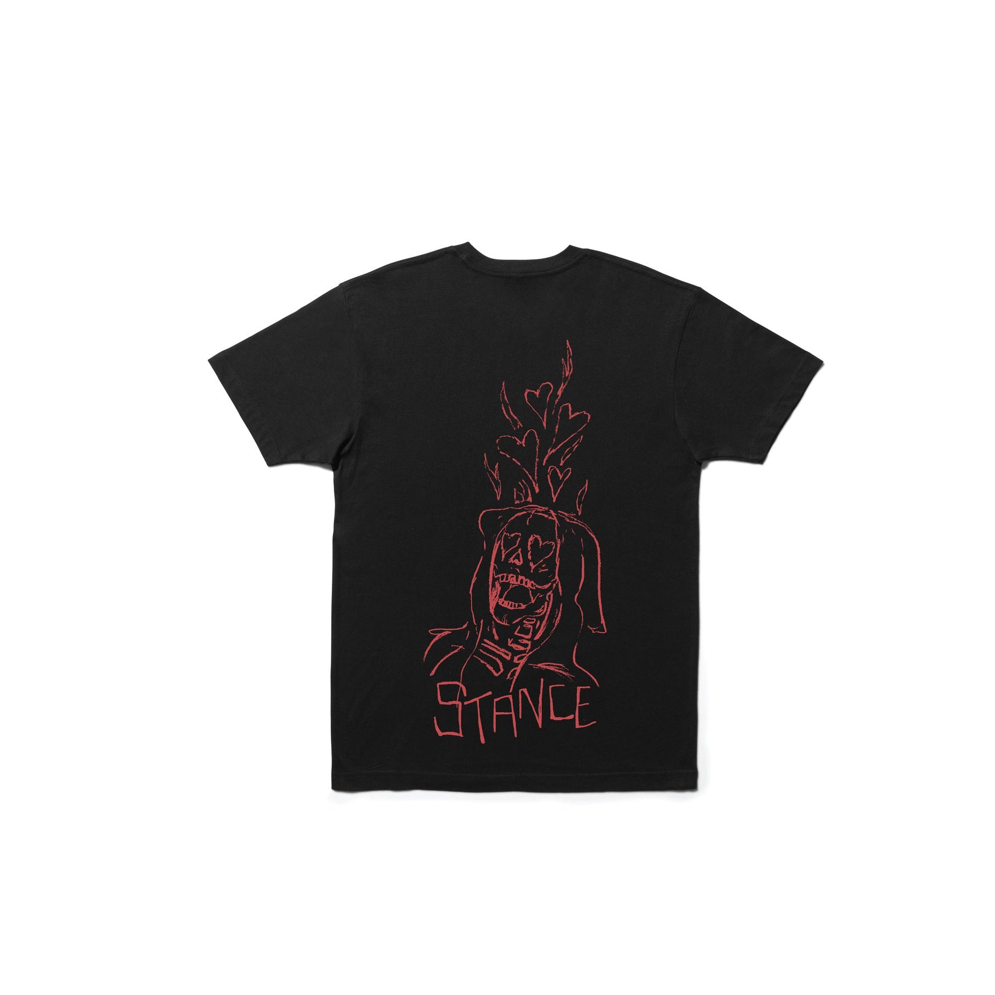 Stance Burn For You T-Shirt Schwarz