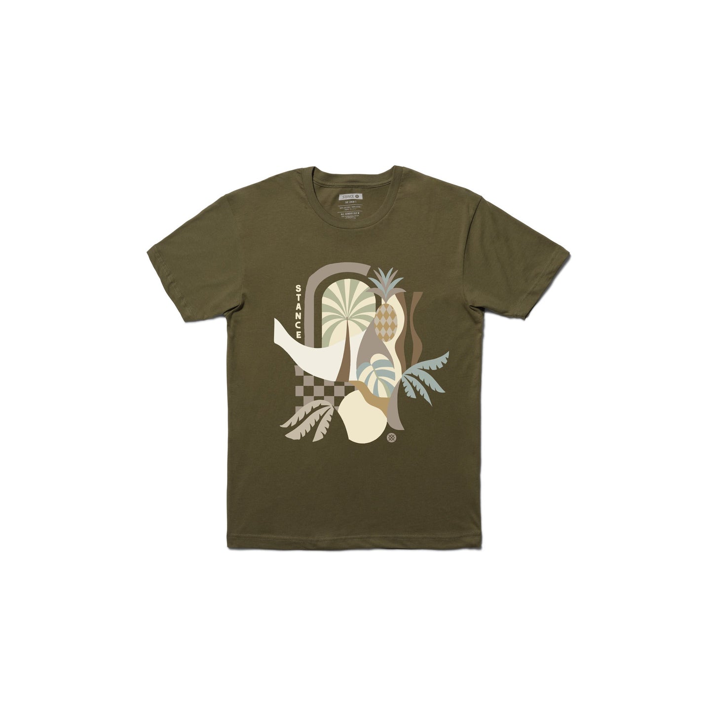 Stance Oasis T-Shirt Militargrun