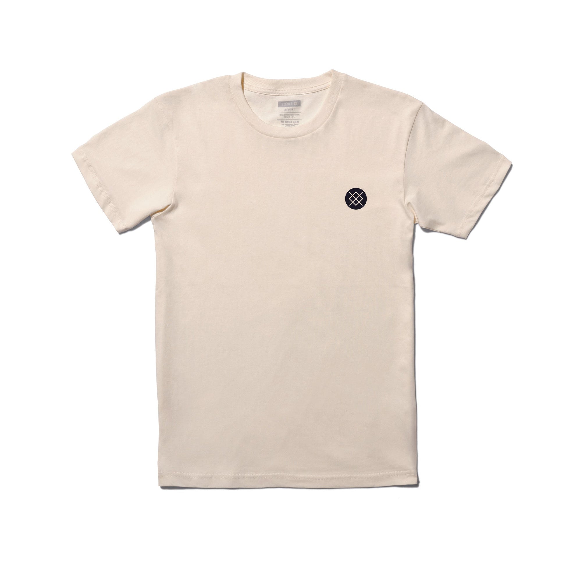 Stance Established T-Shirt Vintage-Weiß