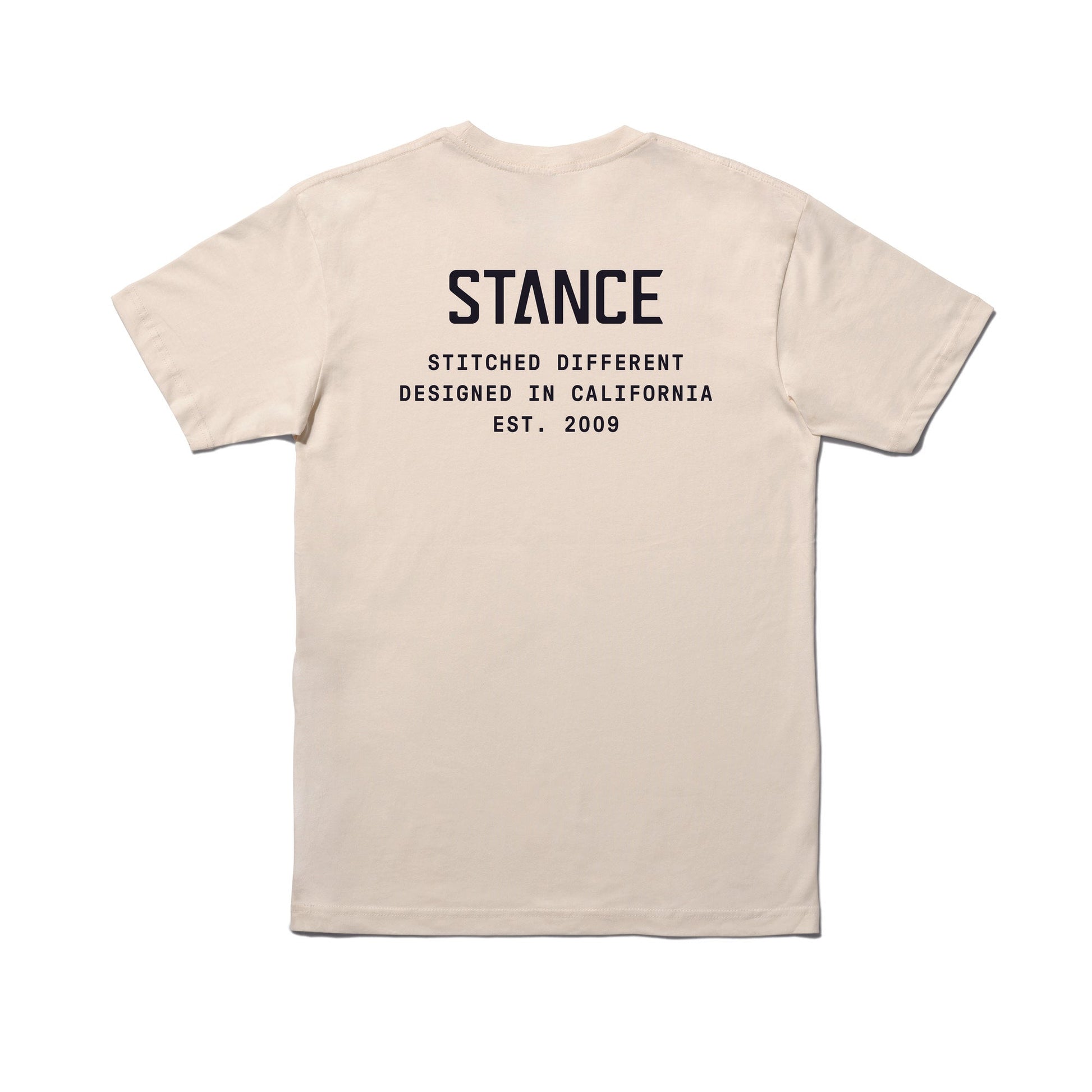Stance Established T-Shirt Vintage-Weiß