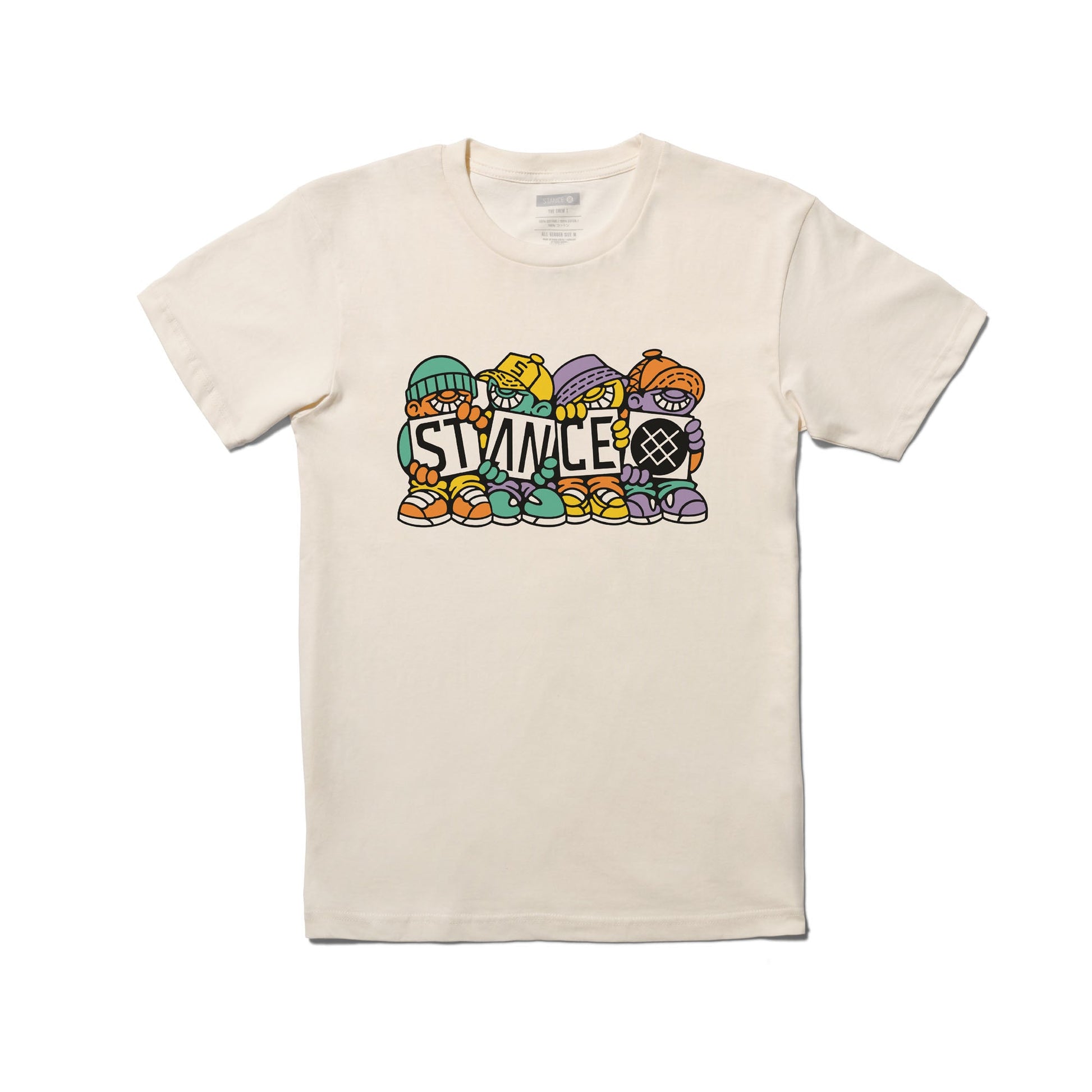 Stance Dj Javier T-Shirt Vintage-Weiß