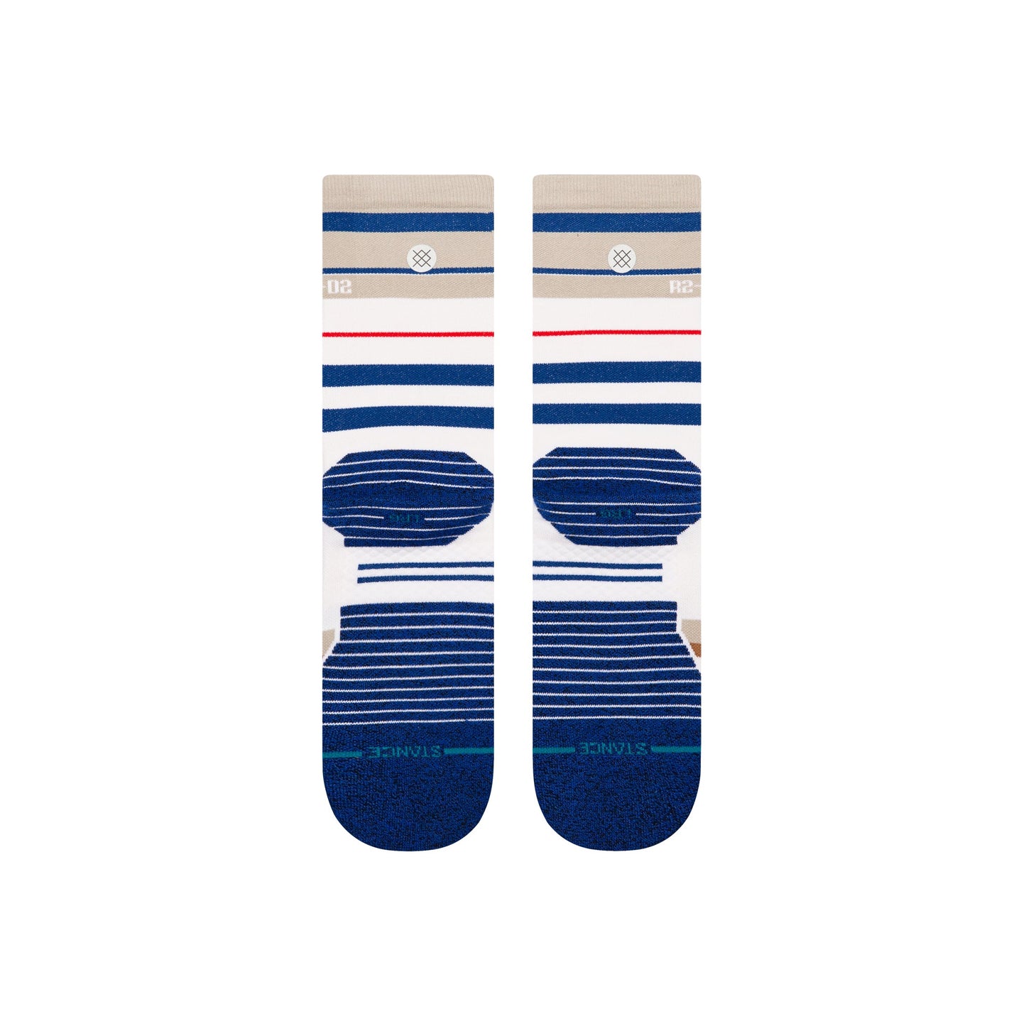 Stance Artoo Crew Socken Blau