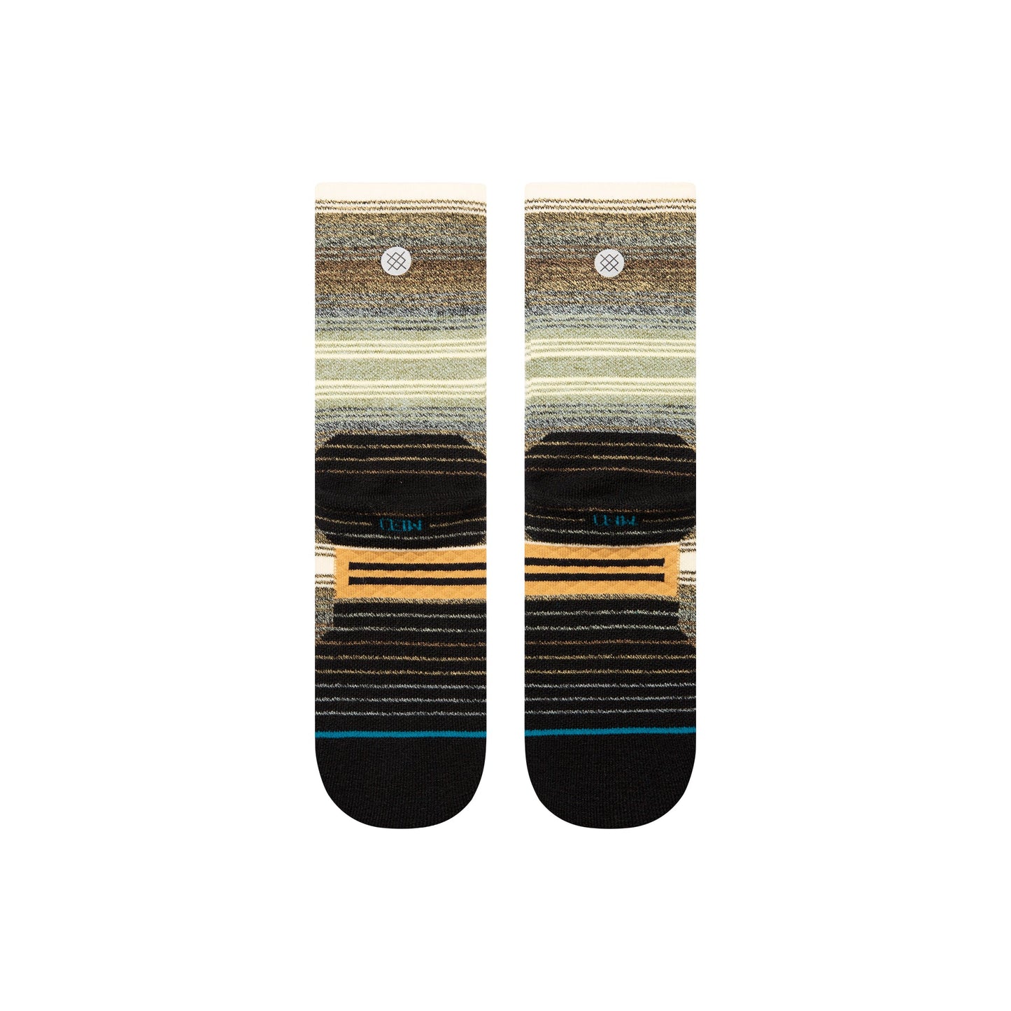 Stance High Peak Crew Socken Grün