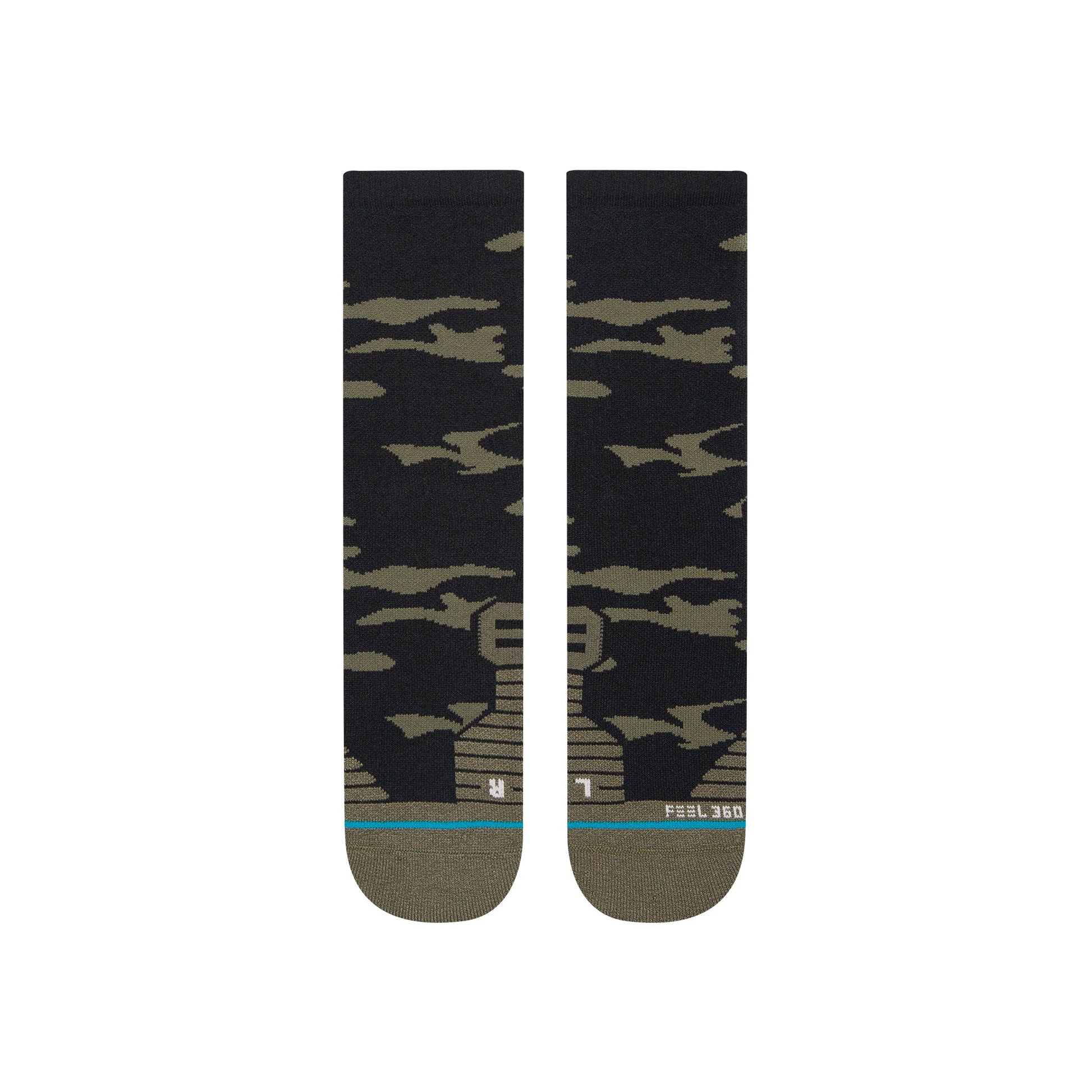 Stance Klickers Crew Socken Camouflage
