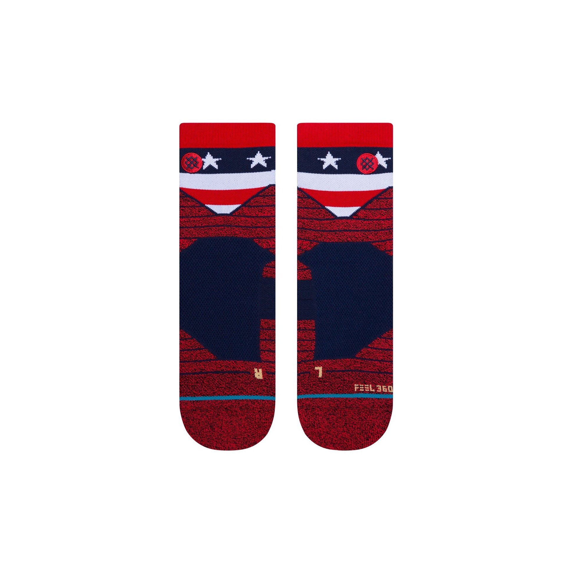 Stance AMERICAN QUARTER Rot