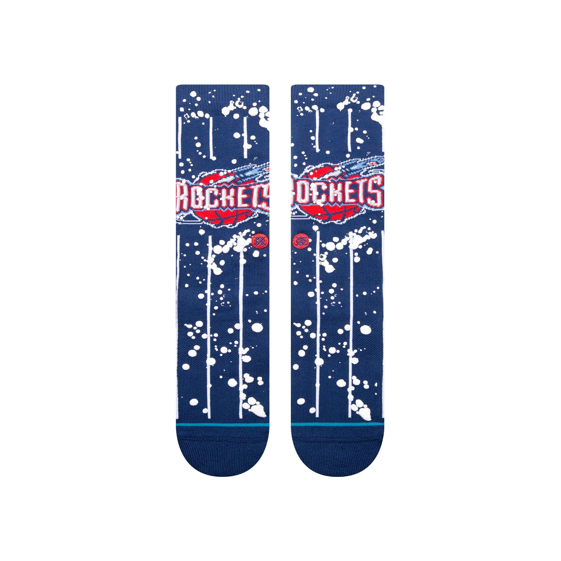 Stance Overspray Houston Rockets Crew Socken Marineblau