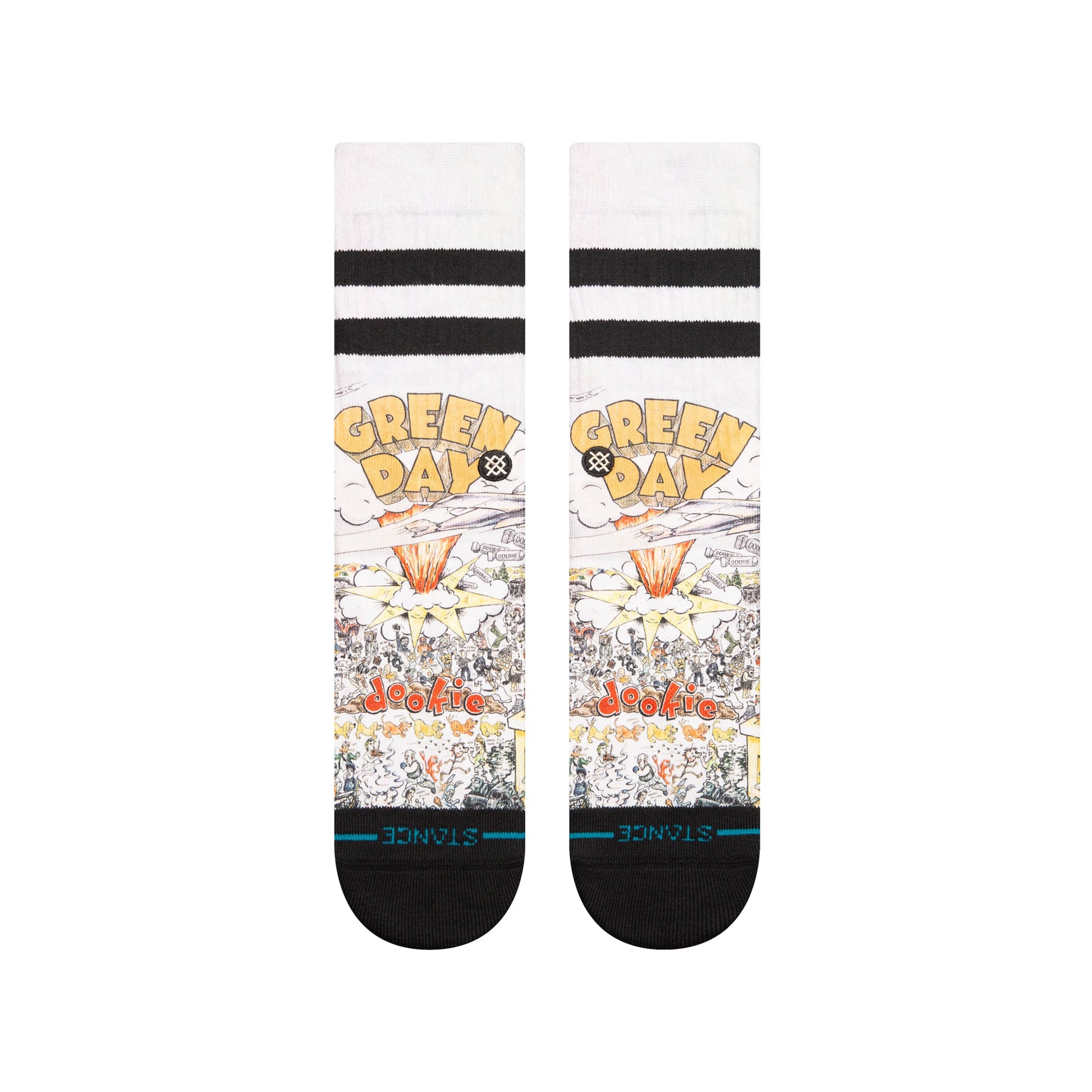 Stance Basket Case Crew Socken Bunt