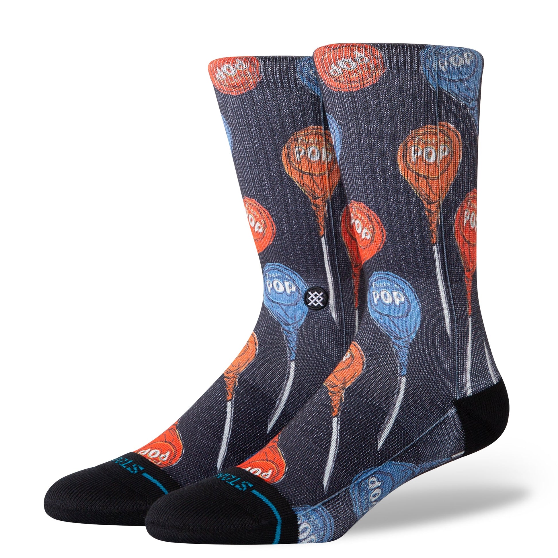 Stance Tootsie Pop Crew Socken Schwarz