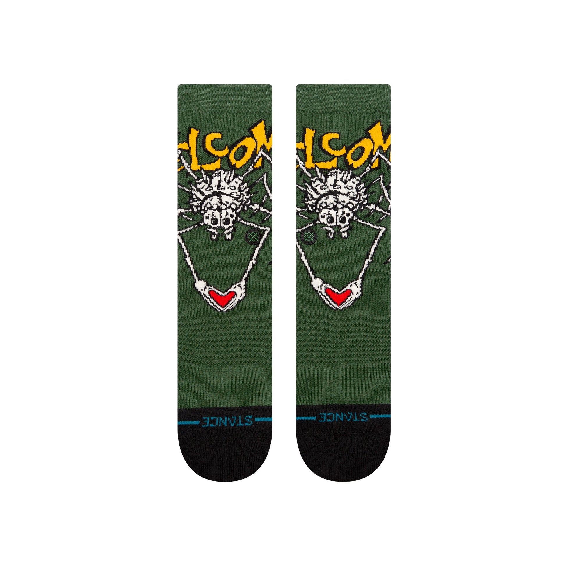 Stance Welcome Wilbur Crew Socken Grün