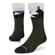 Stance Divided Crew Socken Blau