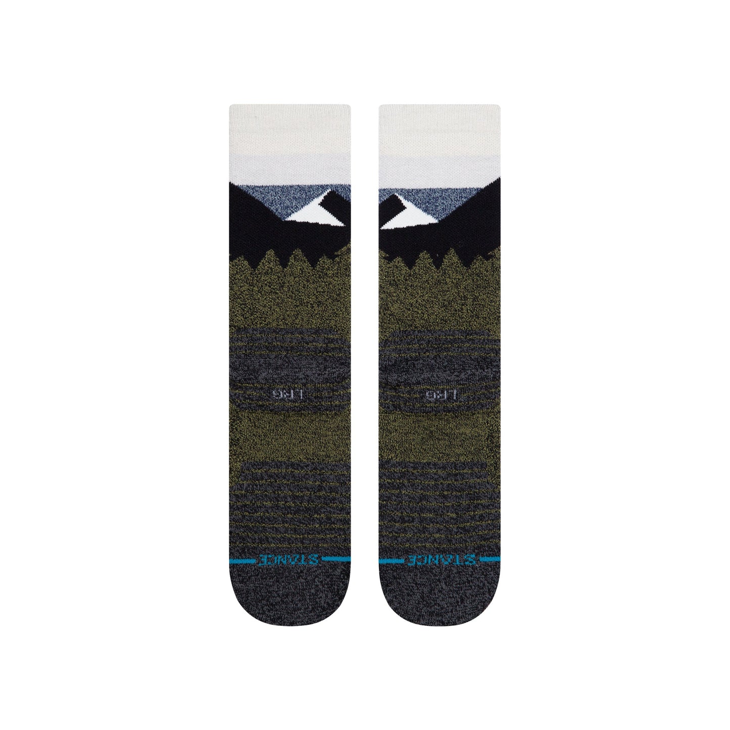 Stance Divided Crew Socken Blau