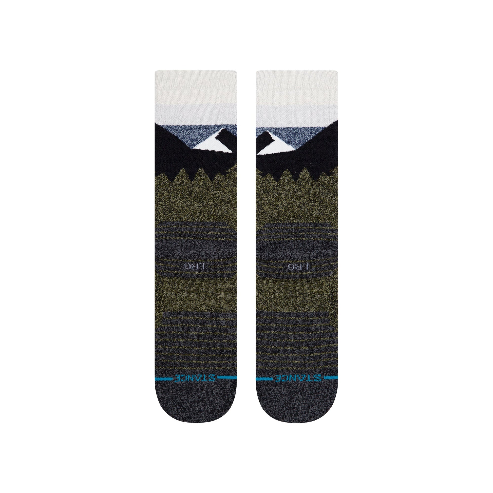 Stance Divided Crew Socken Blau