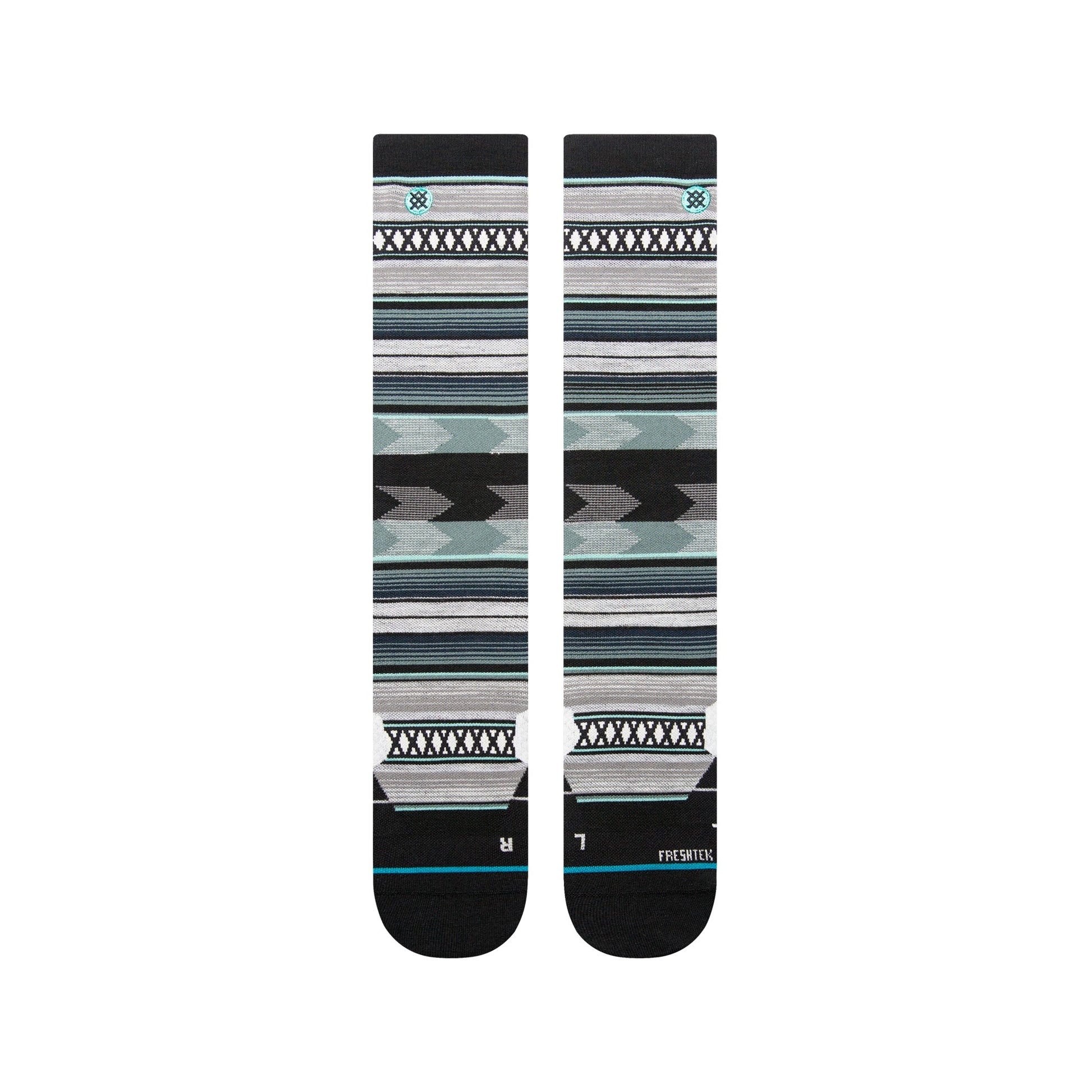 Stance Baron Snow Over The Calf Socken Blaugrün