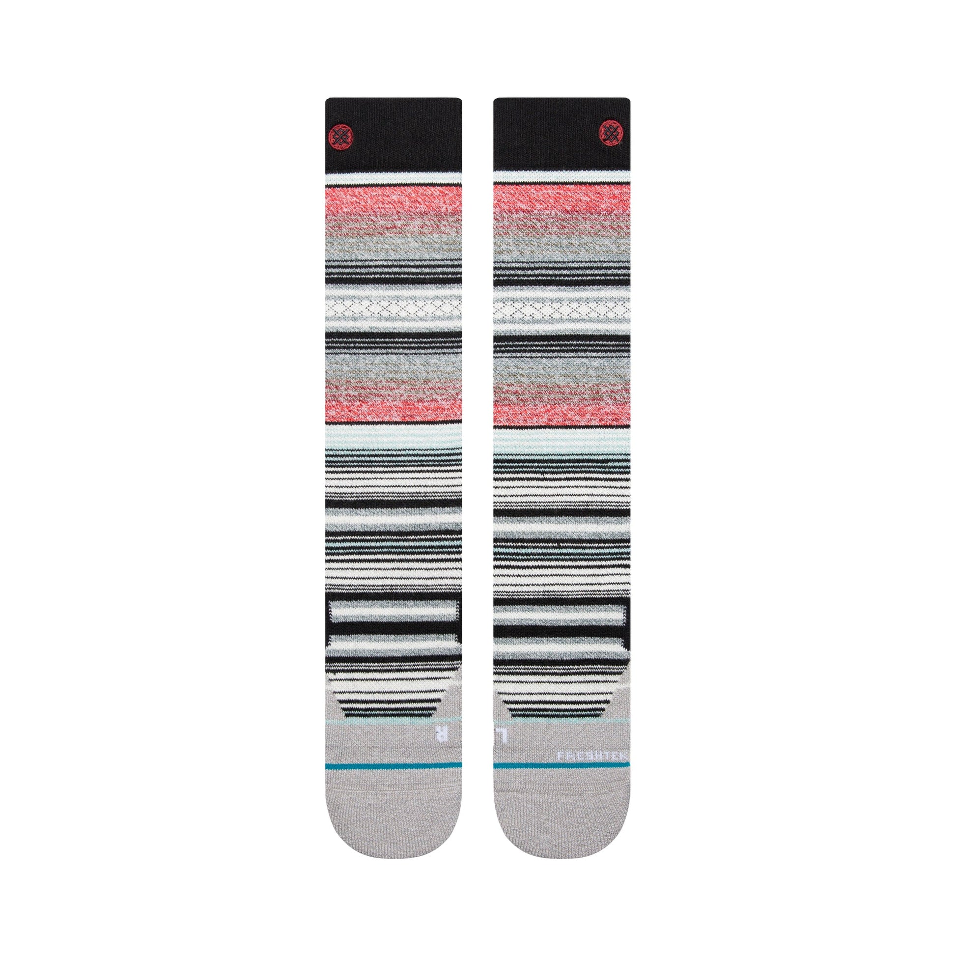 Stance Curren Snow Over The Calf Socken Blaugrün