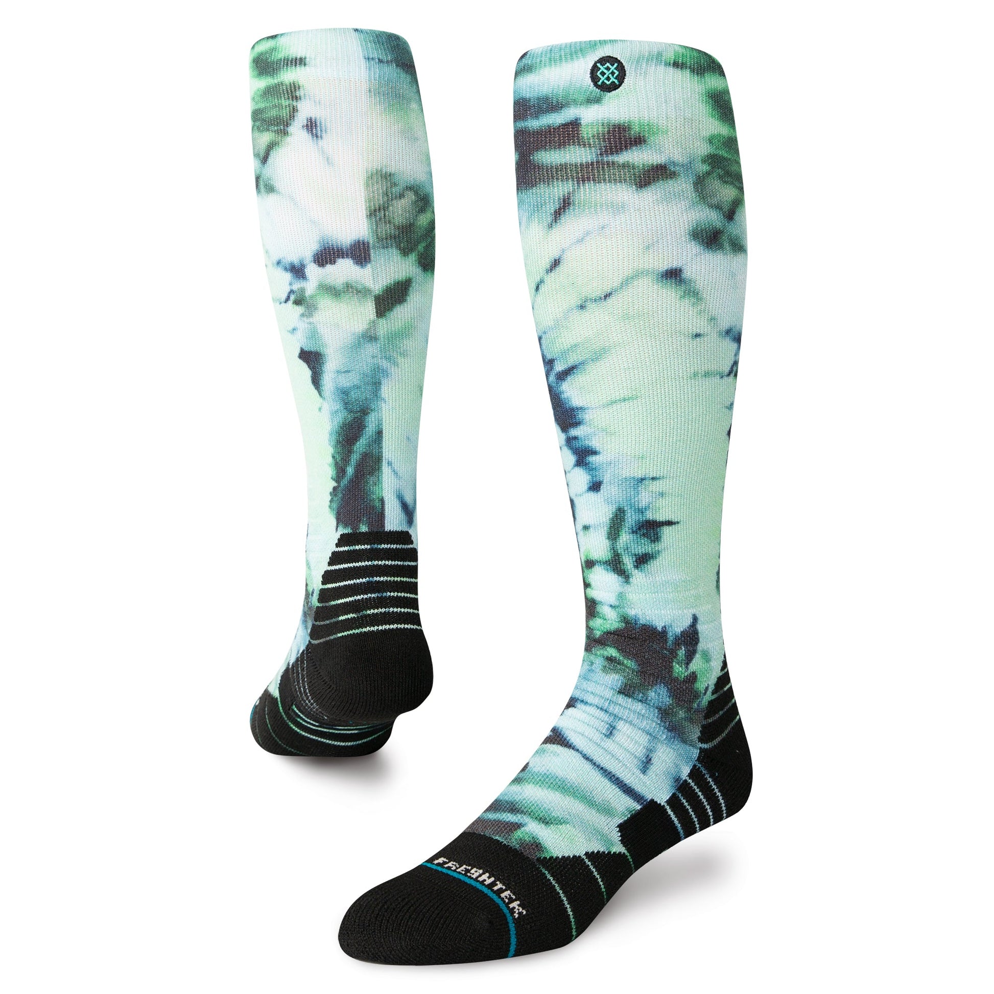 Stance Micro Dye Over The Calf Socken Blaugrün