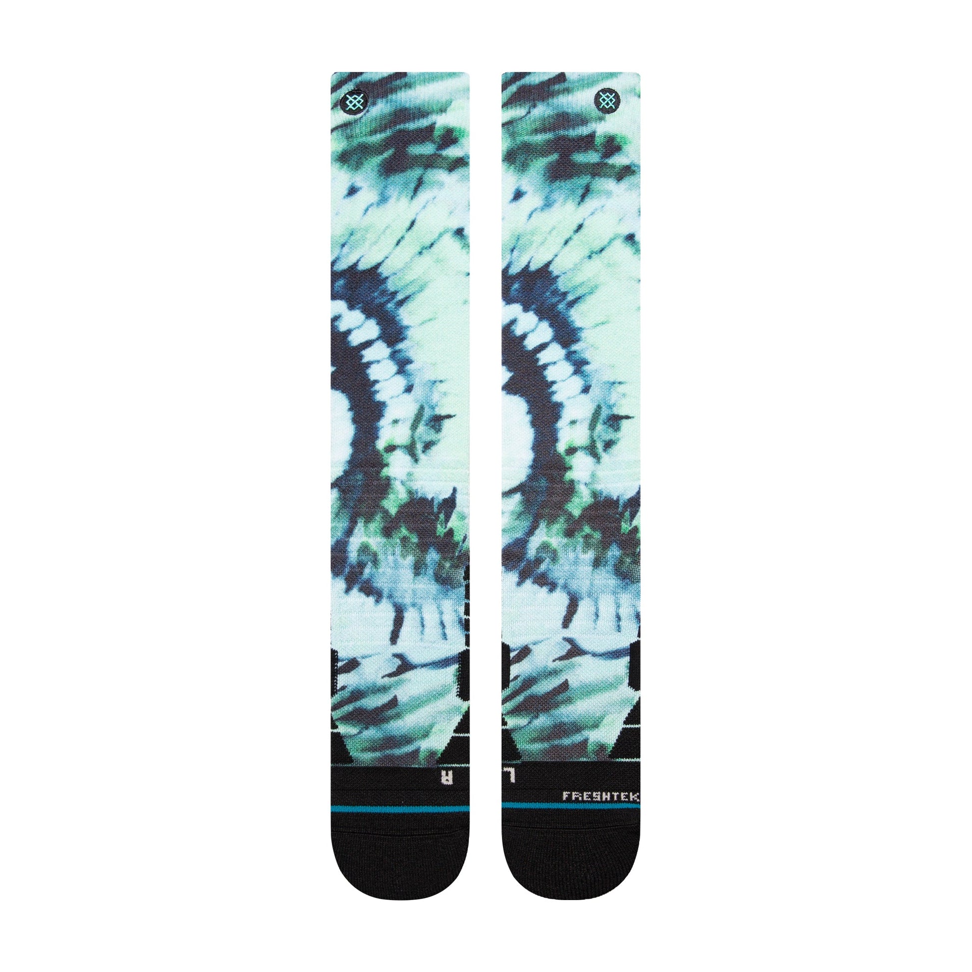 Stance Micro Dye Over The Calf Socken Blaugrün