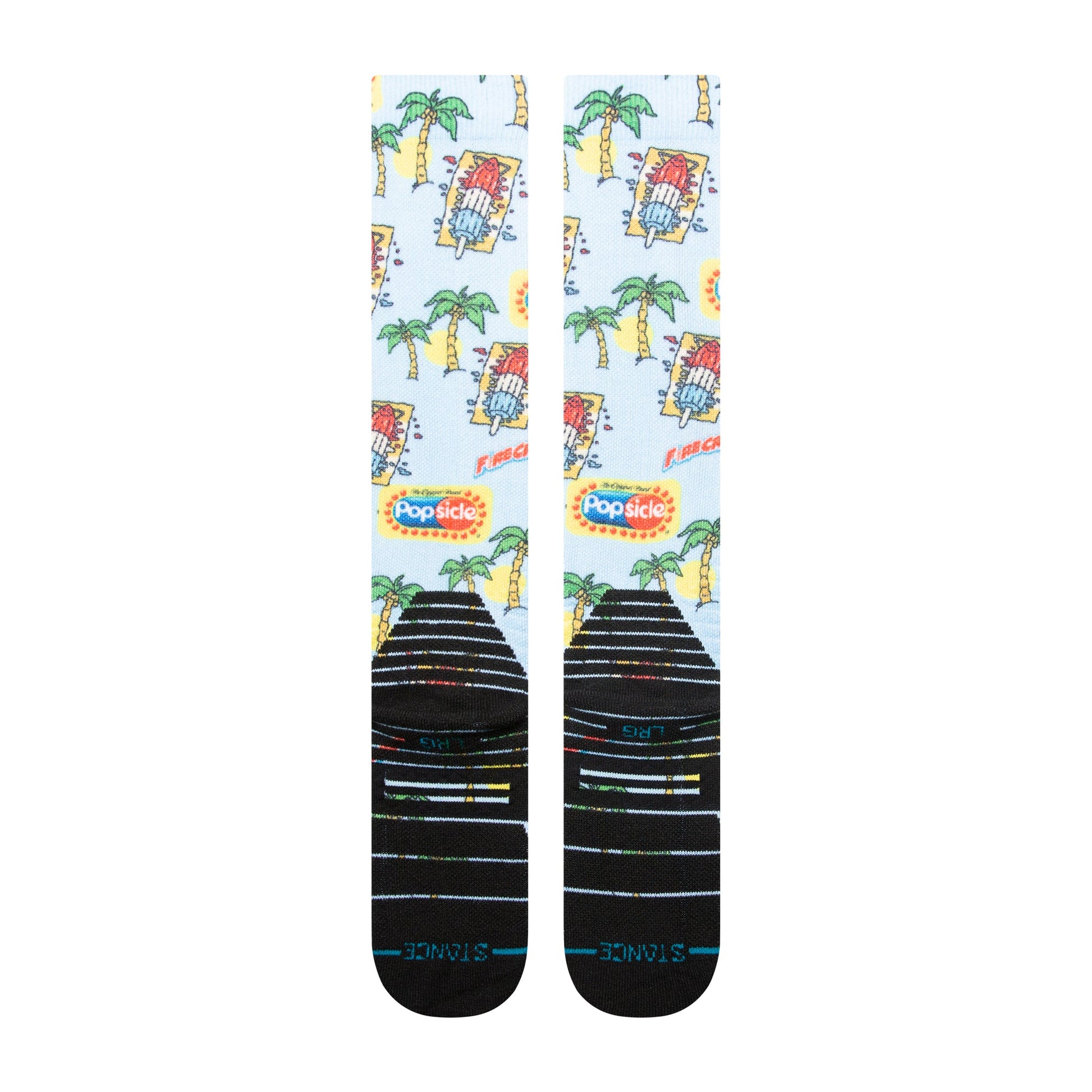 Stance Pops Snow Over The Calf Socken Hellblau