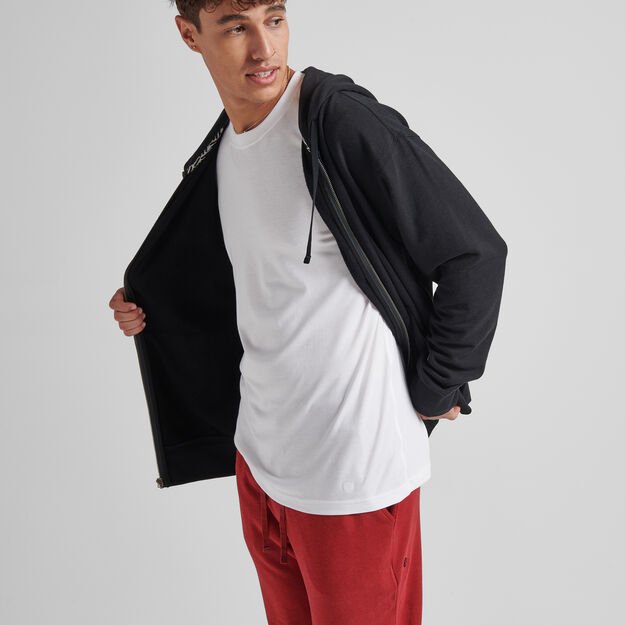 Stance Shelter Reissverschluss Hoodie Schwarz |model