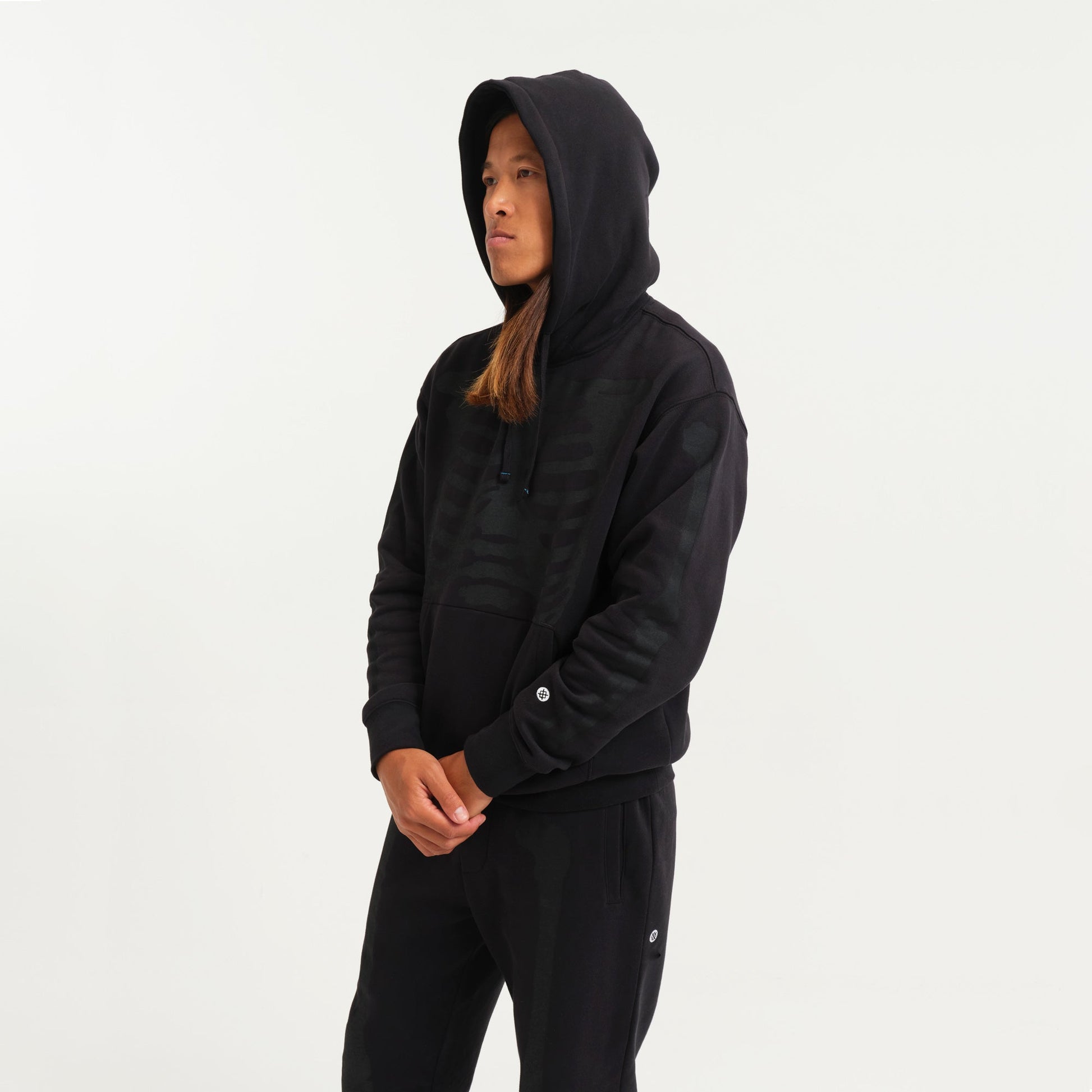 Stance Mercury Hoodie Black Fade |model