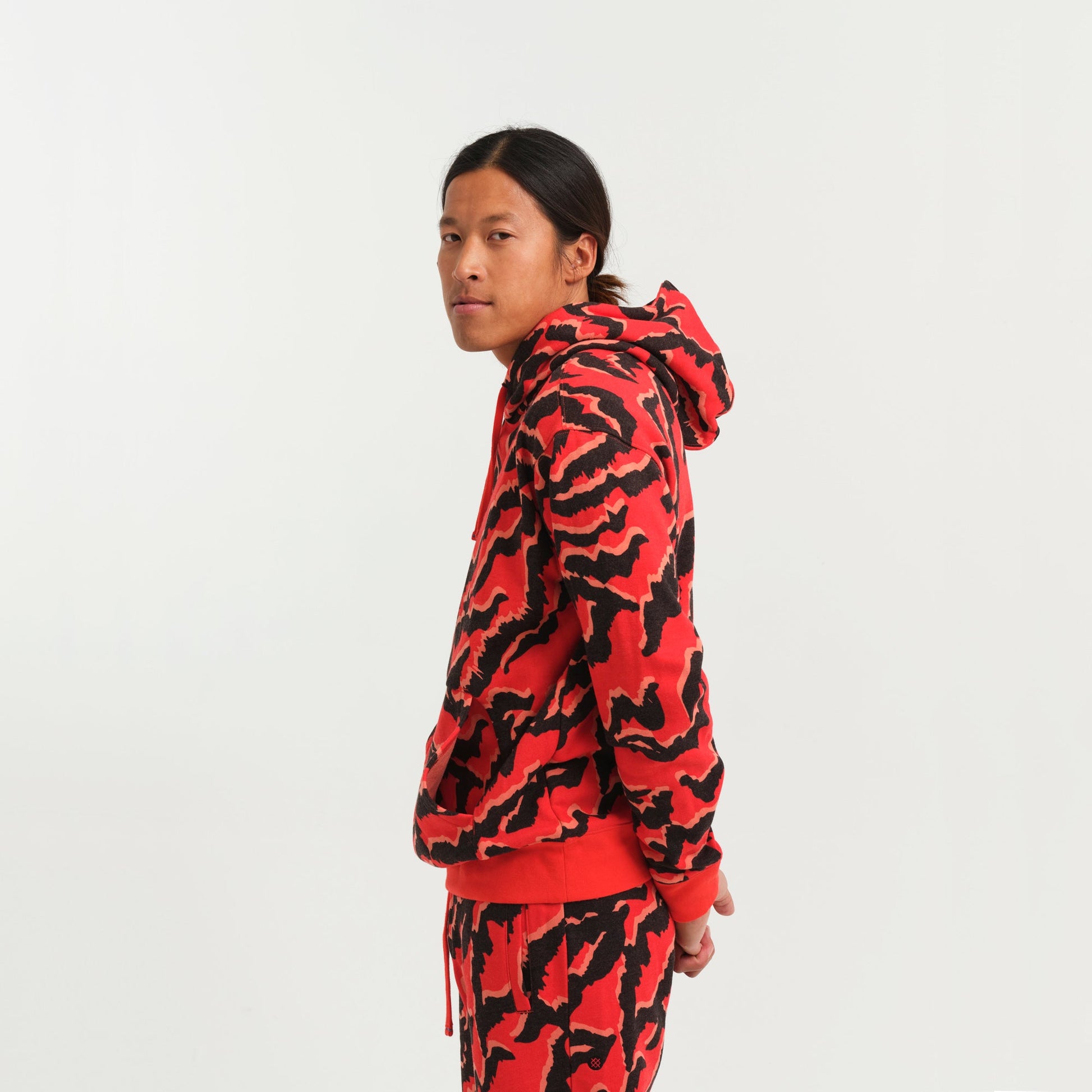 Stance Mercury Hoodie Rot |model
