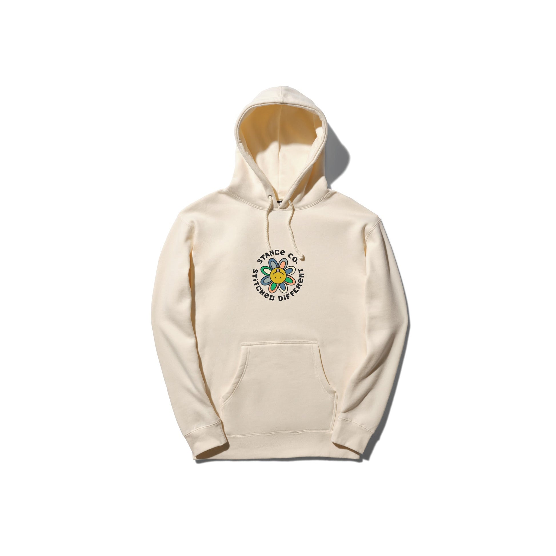 Stance Floral Punch Hoodie Elfenbein