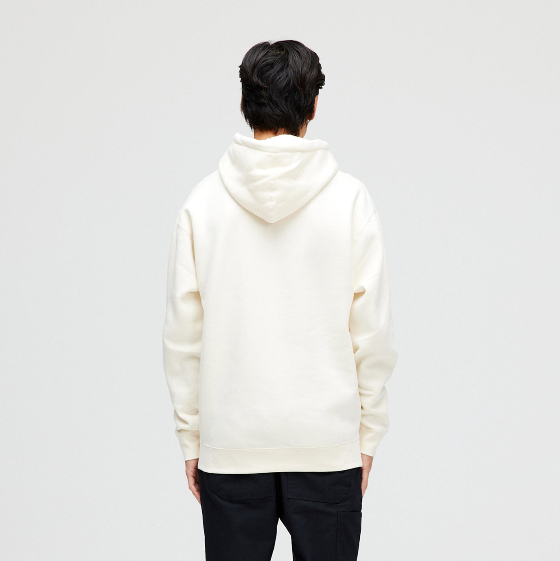 Stance Floral Punch Hoodie Elfenbein |model