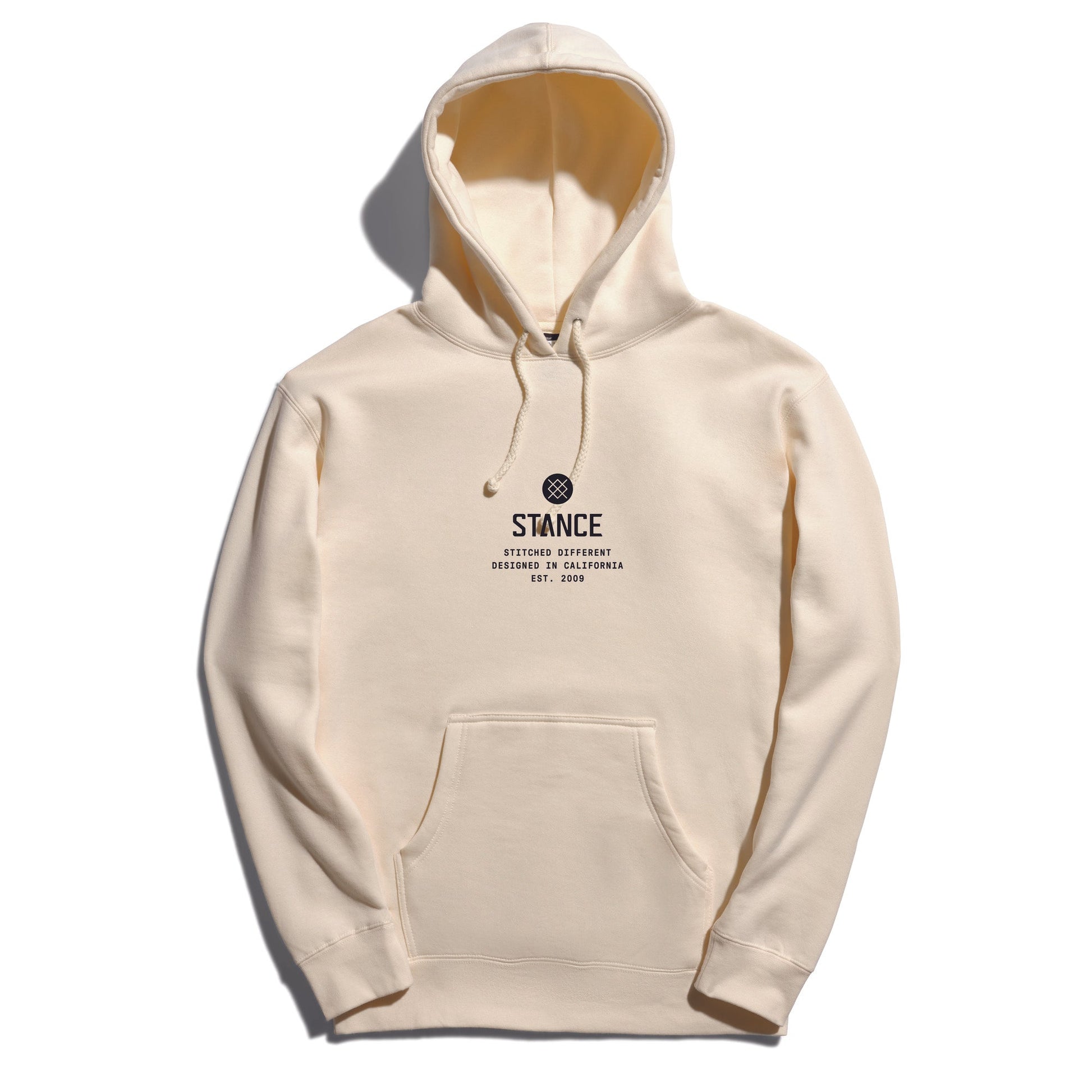 Stance Established Hoodie Elfenbein