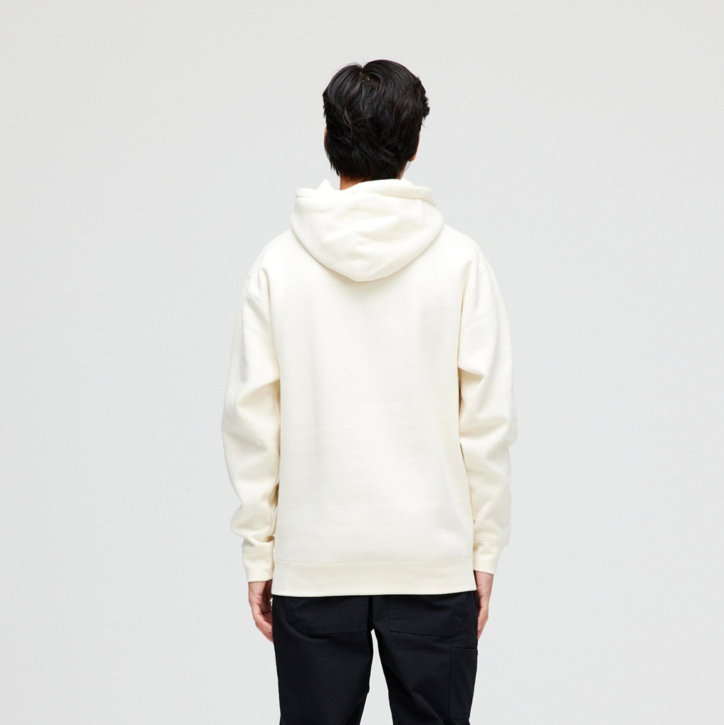Stance Established Hoodie Elfenbein |model
