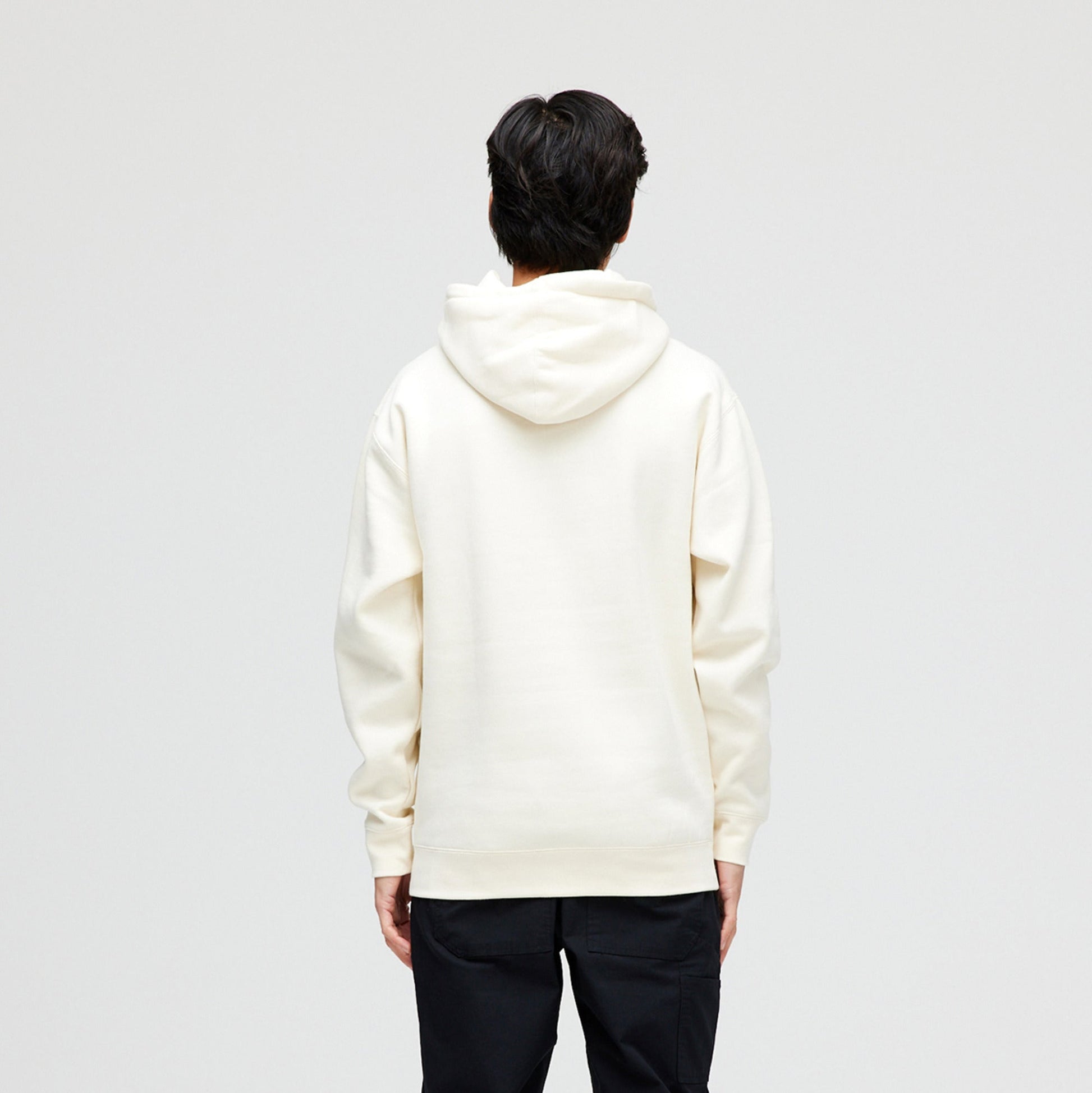 Stance Established Hoodie Elfenbein |model