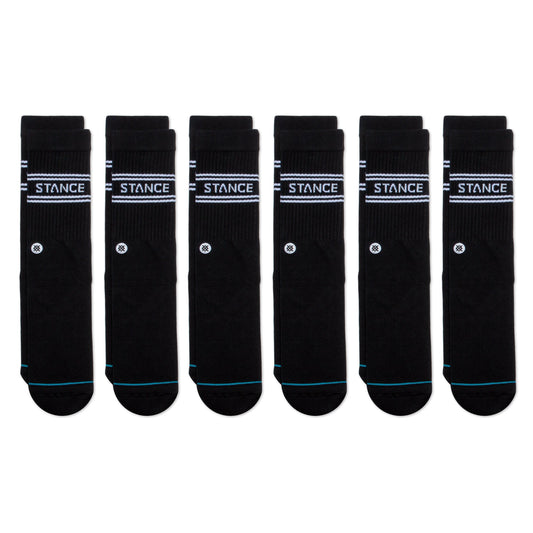 Stance Basic 6Er Pack Schwarz