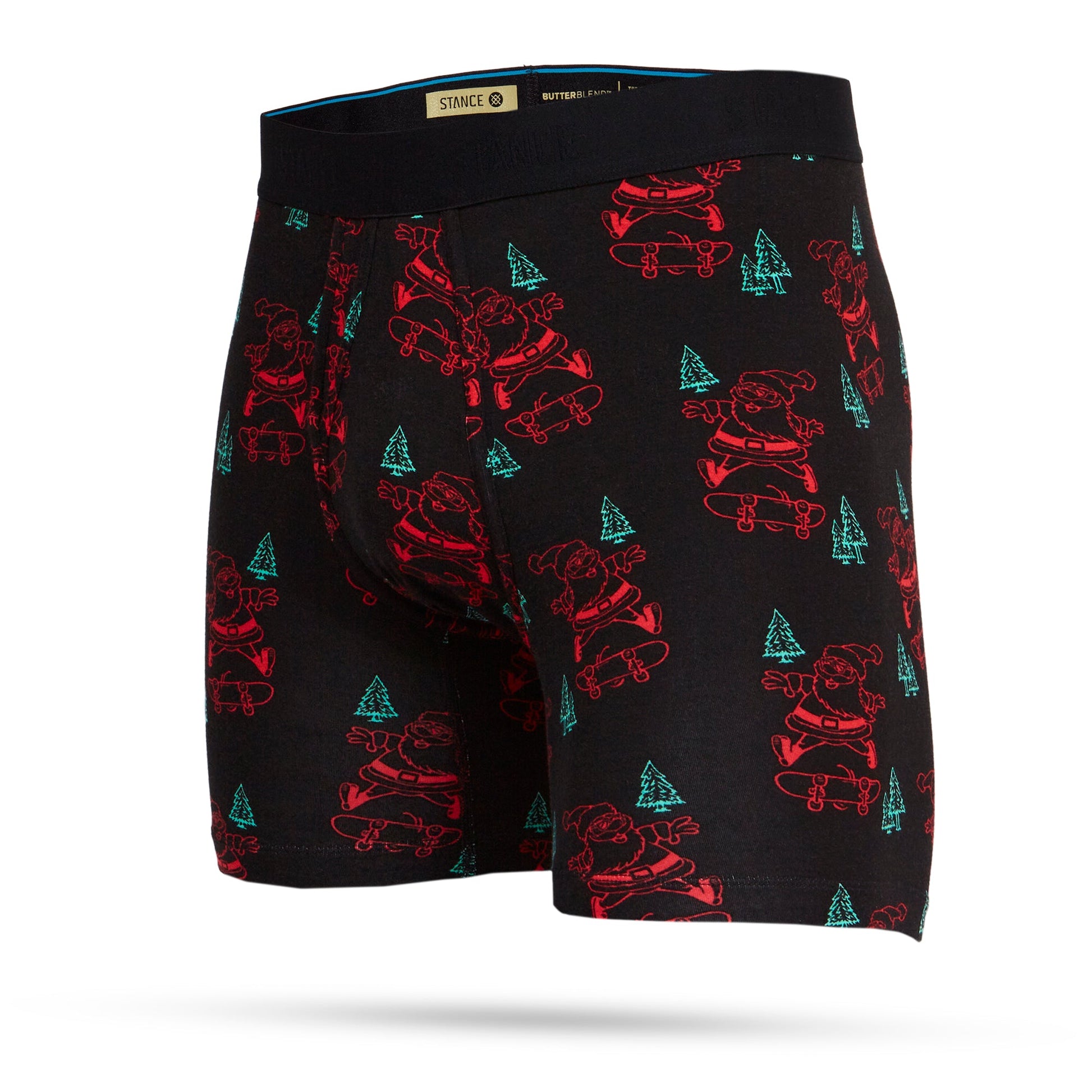 Stance Santa Rips Wholester Boxer Brief Schwarz