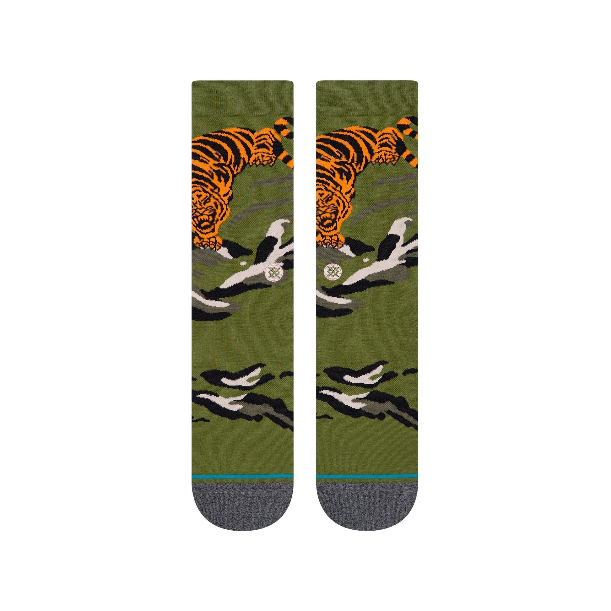Stance Socks BIG CAT CREW Grün