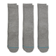 Stance Icon Crew Socken 9Er Pack Heidegrau