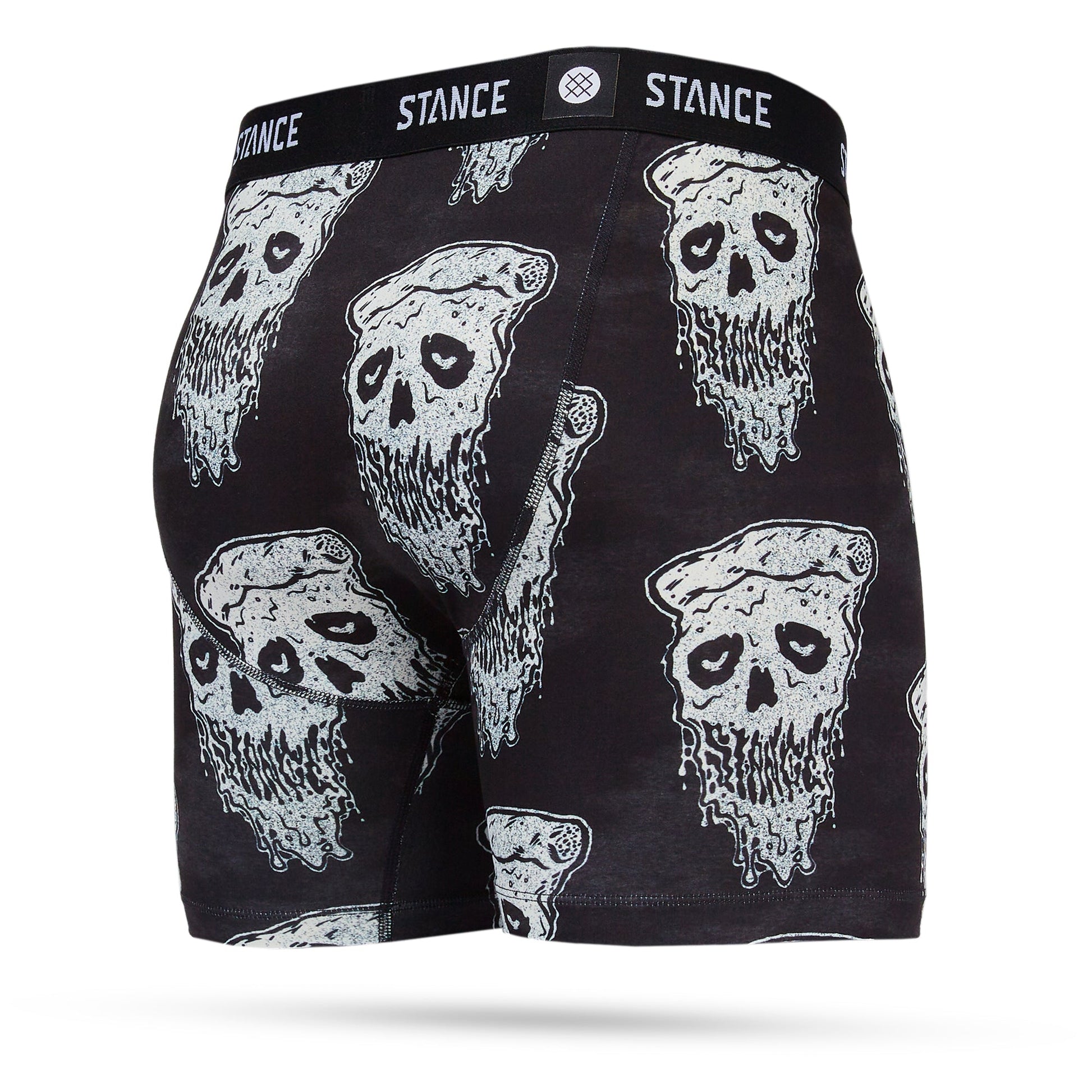 Stance Pizza Face Boxer Brief Schwarz / Weiß