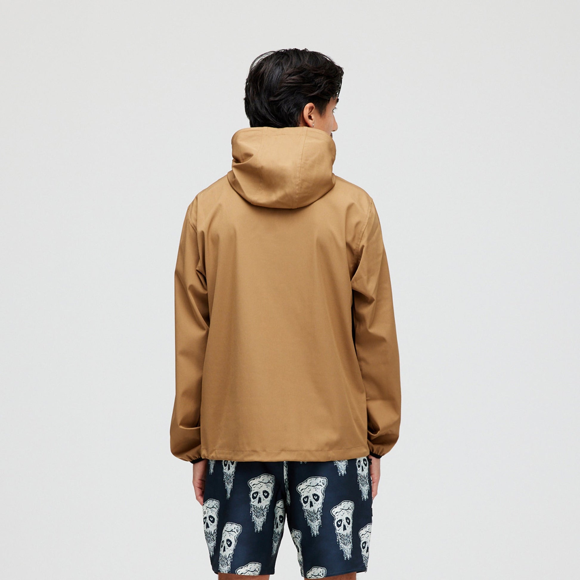 Stance Complex Anorak Braun |model